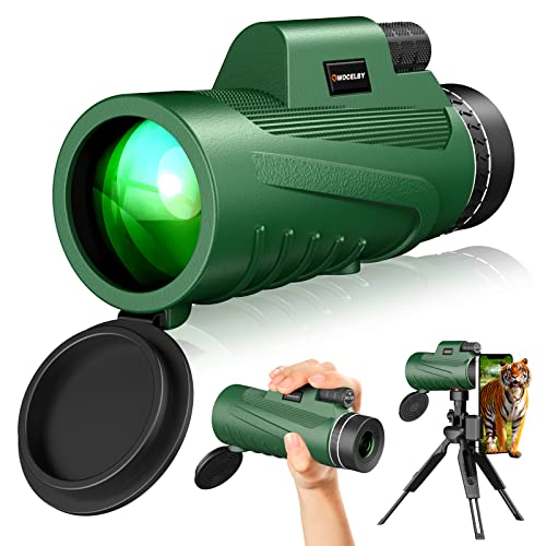80X100 Monocular Telescope with Smartphone Holder