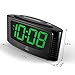 DreamSky Little Digital Alarm Clock with Snooze, 1.2 Inch Clear Led Digit Display with Dimmer, Simple to Operate, Plug in Clock for Bedroom Kids Gifts
