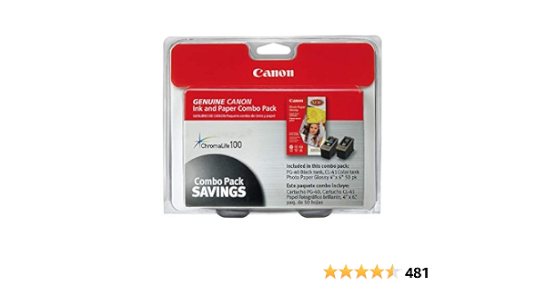 Pack Cartuchos Canon 40 Y 41 Originales Ip12013016001700 Cartuchos de Tinta  heagle.ir