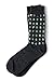 Men's Dark Gray 85 Digits Of Pi Mathematics Math Novelty Crew Dress Socks, One Size