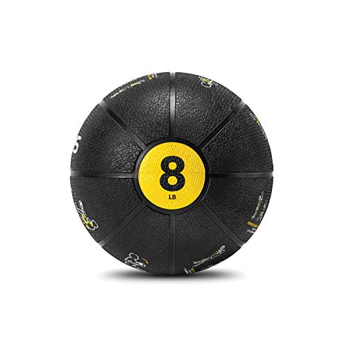 SKLZ Trainer 8Pound Medicine Ball with SelfGuided Exercise