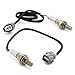 Kwiksen Heated 2pcs Oxygen O2 Sensor 234-4074 234-4092 Upstream&Downstream Replacement for Civic 1.7L D17A1 Engine 2001 2002 2003 (D17A1 Engine Car Only)