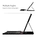 KuGi Samsung Galaxy Tab S3 9.7 Keyboard case,Ultra-thin Detachable Bluetooth Keyboard Stand Portfolio Case / Cove for Samsung Galaxy Tab S3 9.7-Inch Tablet w/ S Pen SM-T820 / T825 (Black)