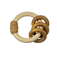 Anbac Baby Rattle Natural
