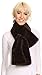 Sakkas Malen Long Rectangle Faux Fur Warm Soft Furry Wrap Around Loophole Scarf