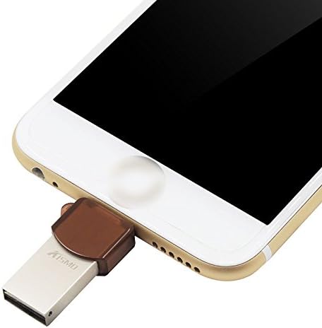 ManTech Kismo 64 GB Usb OTG Flash Drive With Lightning Connector For iPhone 5 6 6s plus iPad Mac iOS 9 PC 64GB (S 64GB)