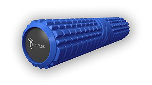 Foam Roller,FitPlus Premium Epe Foam Roller - Extra Firm With 10 Year Warranty Free Online VIDEO AND E-BOOK INSTRUCTION GUIDE High Density Foam Rollers For back,legs (6 x 13)