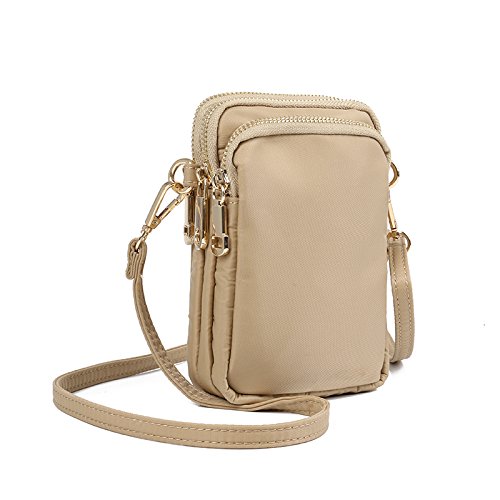 crossbody purses,HAIDEXI Small Crossbody Bags Cell Phone Purse Smartphone Wallet For Women (A-WHITE)