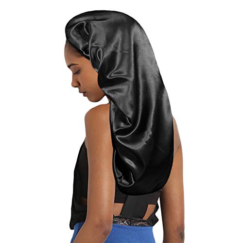 Vextronic Extra Large Satin Double Layer Silk for Black