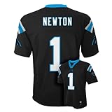 Cam Newton Carolina Panthers Black NFL Kids 2016-17 Season Mid-tier Jersey