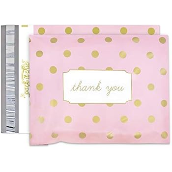 Amazon Com 10x13 Pack Of 100 Bubble Gum Reusable Poly Mailers