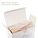 14 Pack - Mini Honey Dipper 3.2 Inch Wood Sticks with Cute Smile Face for Honey Jar Pot Dispense