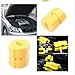IROCH Magnetic Fuel Saver Car Power Saver XP-2 Vehicle Magnetic Fuel Saving Economizer Fuel Saver (Yellow)