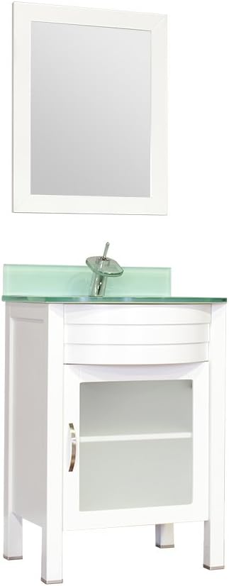 Alya Bath AW-082-24-W-NT Vanity Set, 24", White