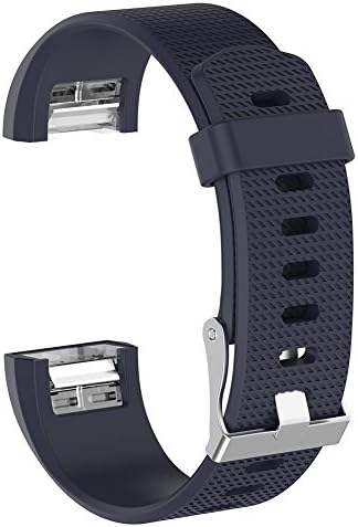 RLFS Soft Silicone Wristband Watch Strap Sport Bracelet Belt for Fitbit Charge 2