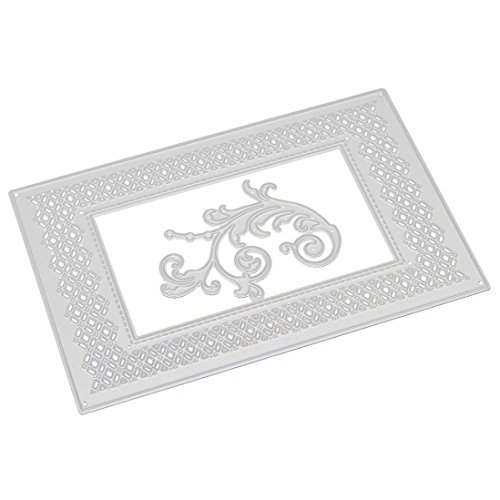 Fabal Metal Cutting Dies Stencils for DIY Scrapbooking Dies Metal Embossing Folder Craft Card Album Decoration (L)