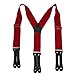 Welch Work Suspenders, 2 Inch Webbing, Y-back Style, Made in USA