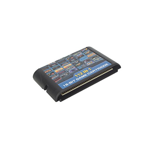 Focusexy 112 in 1 Game Cartridge 16 Bit MD Game Card for Sega Mega Drive for Sega Genesis - Thumbnail 4