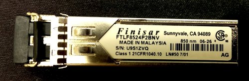 Finisar FTLF8524P2BNV-HD 4GB SW Fiber Optic Transceiver Module
