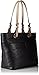 Michael Michael Kors Women's Jet Set Travel Medium Multifunction Tote, Black