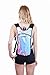 SOJOURNER Hydration Pack Backpack - 2L Water Bladder Included for Festivals, Raves, Hiking, Biking, Climbing, Running and More (Iridescent - Blue)
