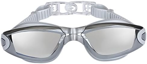 iORCA Adult Swim Goggles for Men and Women with Anti-Fog, Anti-Shatter Swimming Lenses - Includes a FREE Premium Protective EVA Zipper Case - Compare to Speedo, Aqua Sphere - Get the Best and Most Comfortable Swim Goggles!