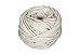 Crafteza Macrame Cord 5mm x 197 feet - 100% Natural Virgin Cotton Cord Made in India 4-Strand Twisted 5mm Macrame Cord Soft 5mm Macrame Rope Perfect for Making Macrame Wall Hangings and Plant Hangers