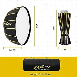 Glow EZ Lock 25" Collapsible White Beauty Dish