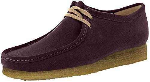 clarks shoes mens purple