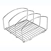 mDesign Kitchen Bakeware Organiser - Steel Baking Tray Rack and Cutting Board Holder - Ideal Kitchen Storage Solution…