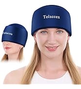 Migraine and Headache Relief Hat, Tolaccea Flexible Gel Ice Pack, Fast Lifesaver for Sufferers of...