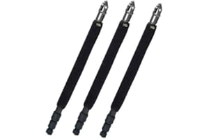 LENSCOAT LegCoat Wraps 315 Black (Set of 3)