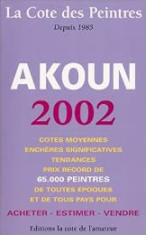 La  cote des peintres 2002