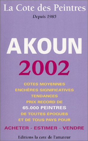 La  cote des peintres 2002