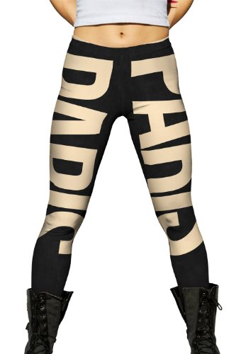 Yizzam- Runway Glamour Paris- Ladies Womens Leggings -Medium