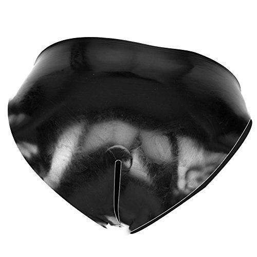 Exlatex womens latex rubber briefs with open crotch und…