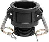 IrrigationKing RKB-200P B Type Polypropylene CAMLOCK, Polypropylene, 2