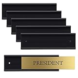 Set of 6 – Sturdy and Elegant Black Aluminum Wall