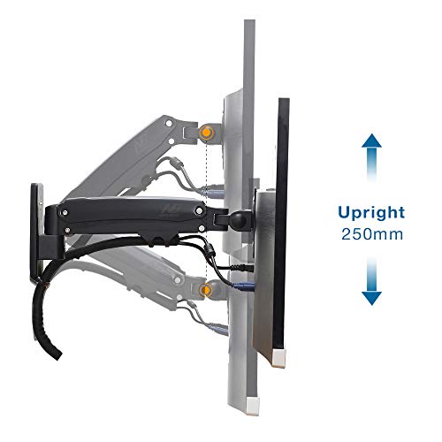 NB North Bayou Monitor Wall Mount LED & LCD TV Mount Gas Strut Arm Fits 27"- 45" Computer Monitors or TV from 6.6lbs to 28.6 lbs - Thumbnail 4