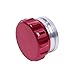 HiwowSport 1.5inches Aluminium Alloy Fuel Cap Weld On Filler Neck And Oil Tank Cap Red Color (1.5inch)