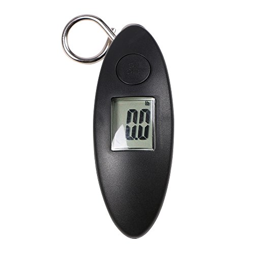 e5e10 Bow Pounds Lbs Measuring Bow Up to 88 Pound Digital Bow Scale Instrument Test Tool Led for Recurve/Long Bow Hunting