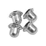 Inverness Replacement Stainless Steel Clutches 4 pc
