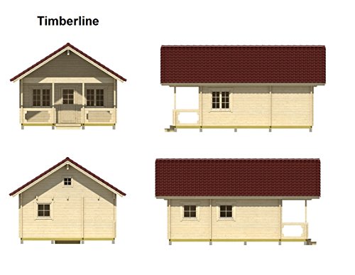 Allwood Timberline | 483 SQF Cabin Kit - Make Your Own Cabin