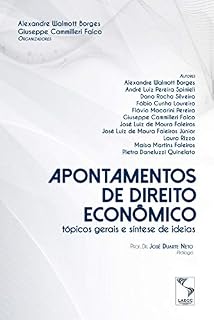 Livro Apontamentos de direito econômico: tópicos gerais e síntese de ideias