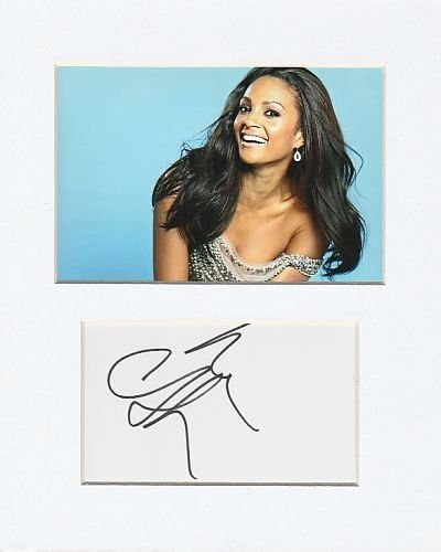 Do It for Love - Alesha Dixon Genuine Authentic Signed Autograph AFTAL COA