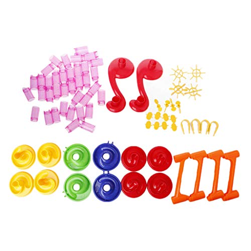 JAGENIE DIY Construction Marble Race Run Maze Balls Track Building Blocks Kids Toy - Thumbnail 2