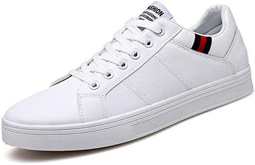 EspTmall Autumn Men Casual Shoes Fashion Sneakers Leather Footwear Soft Rubber Men Flats Shoes White Mens Shoes Sales Flat