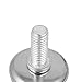 uxcell M8x20mm Plastic Base Adjustable Leveling Glide Foot 100pcs for Cabinet Table Leg