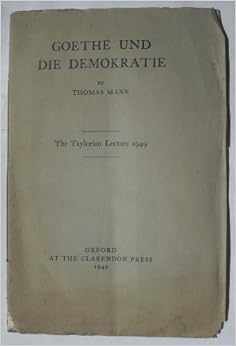 Resultado de imagen de Goethe und die Demokratie