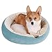 JEMA Cat Bed Donut Cuddler – Small Medium Dog Bed Fluffy Indoor Round Cat and Dog Cushion Bed, Orthopedic Relief, Self-Warming, Non-Slip Bottom …thumb 1